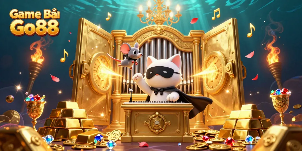 Experience the thrill of online gaming with Game Bài Go88 featuring lively casino elements.