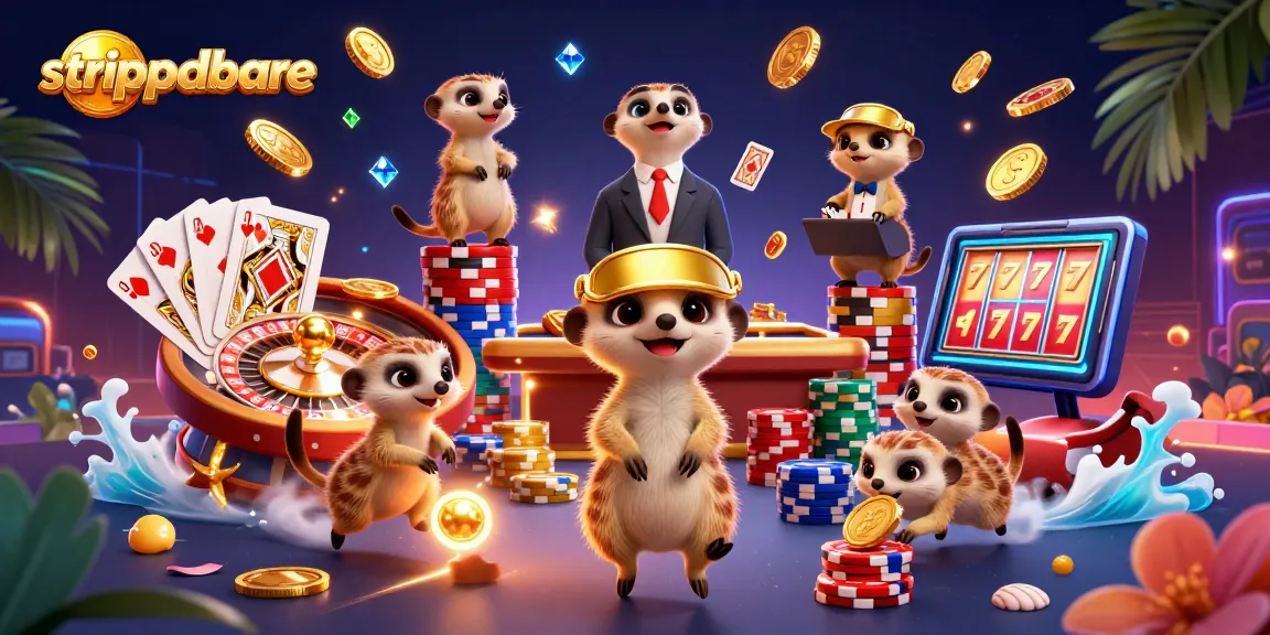 strippedbare menangkan jack pot di kasino online dengan meerkats kartun yang penuh aksi