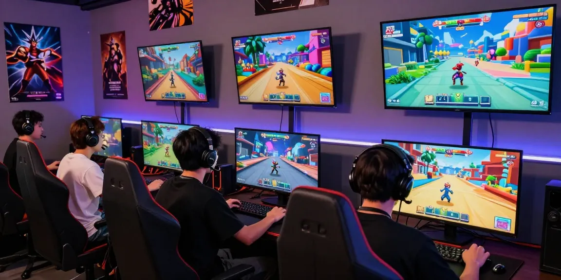 Engaging online gaming community showcasing cika4d platform with players celebrating gameplay moments in vibrant lounge atmosphere.
