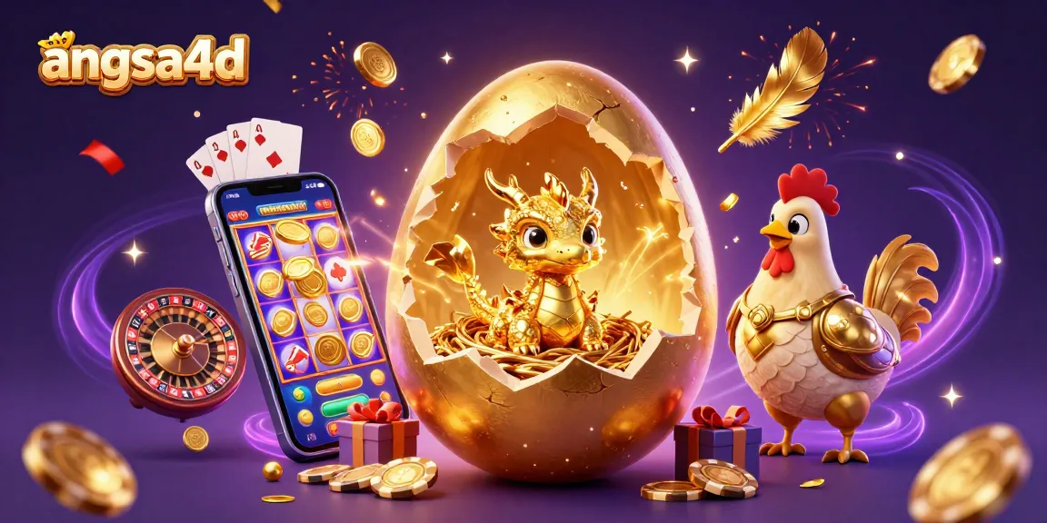 Experience thrilling gameplay with angsa4d's vibrant slots and golden winning moments.