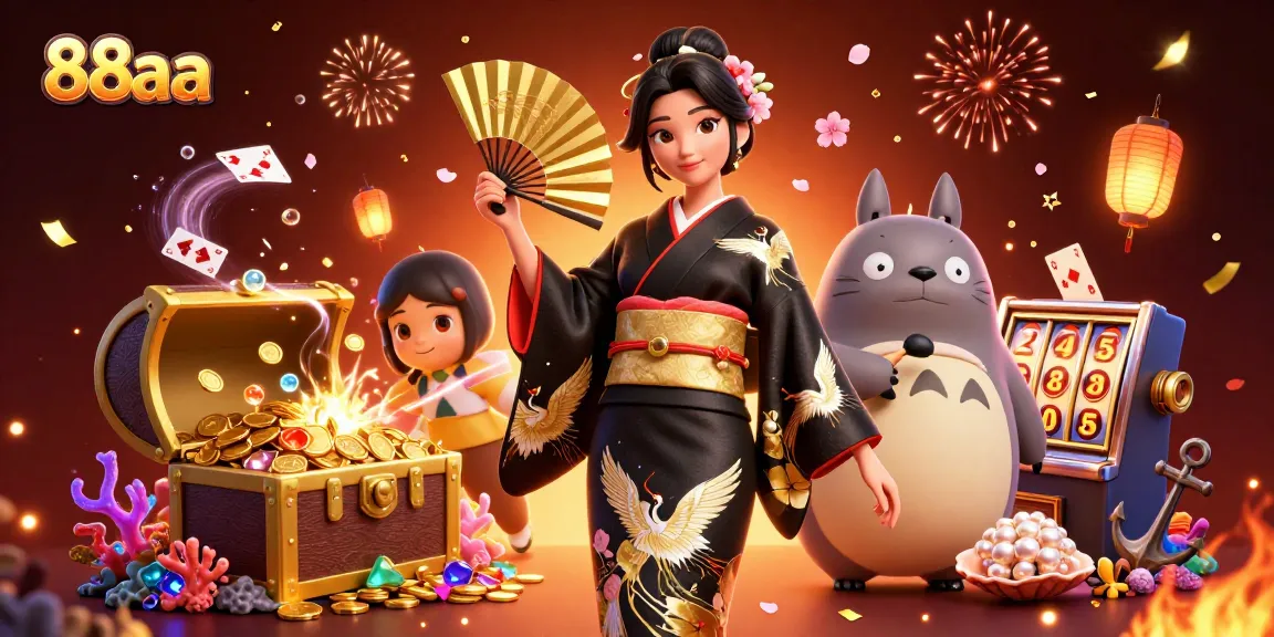 Spin the reels at 88aa casino with vibrant characters and dynamic gameplay elements.