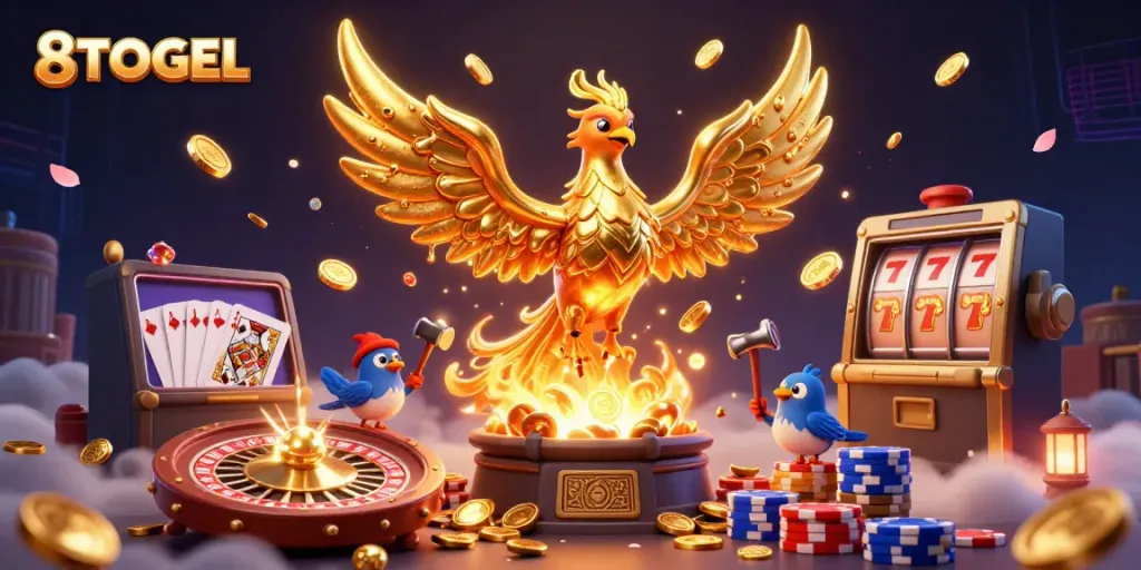 Menangkan permainan di 8TOGEL dengan jackpot progresif yang menggiurkan dan permainan menarik.