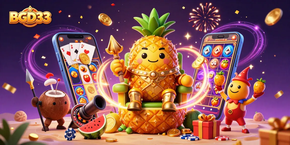 Experience the exciting gaming atmosphere at BGD33 with unique slots, vibrant characters, and engaging casino visuals.