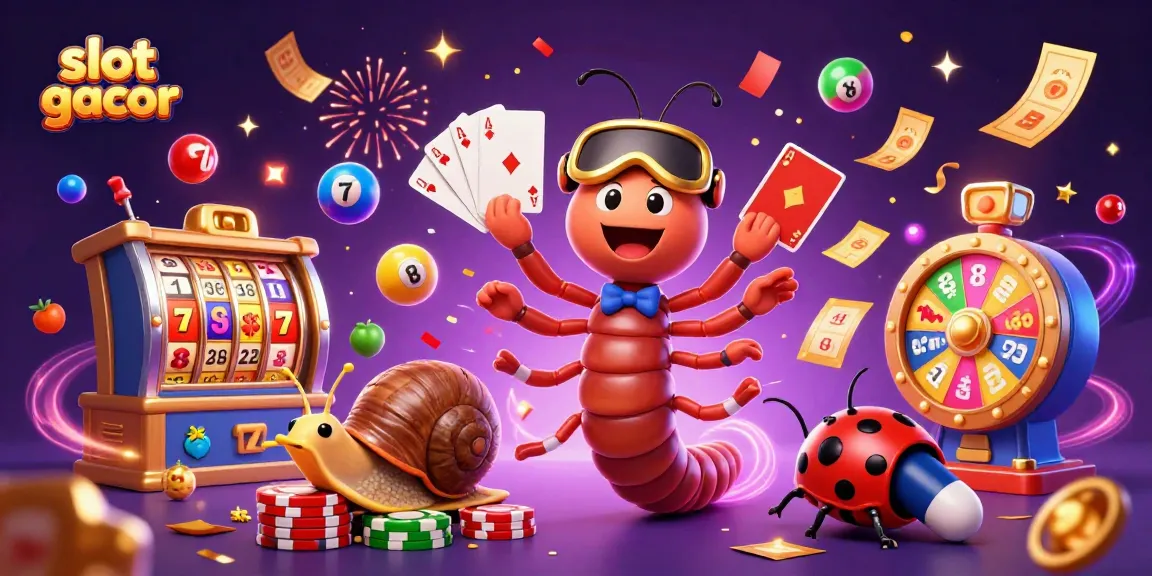Experience the excitement of slot gacor gameplay with vibrant characters and dynamic game elements.