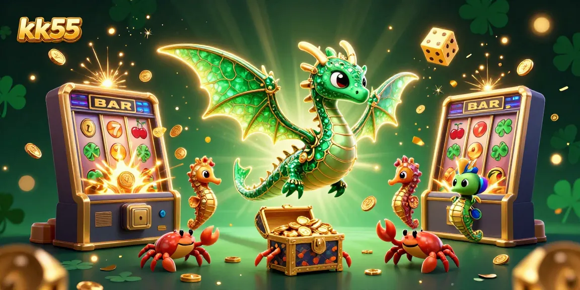 Experience the thrill with kk55 through a vibrant jackpot celebration featuring amazing animations and gaming elements.