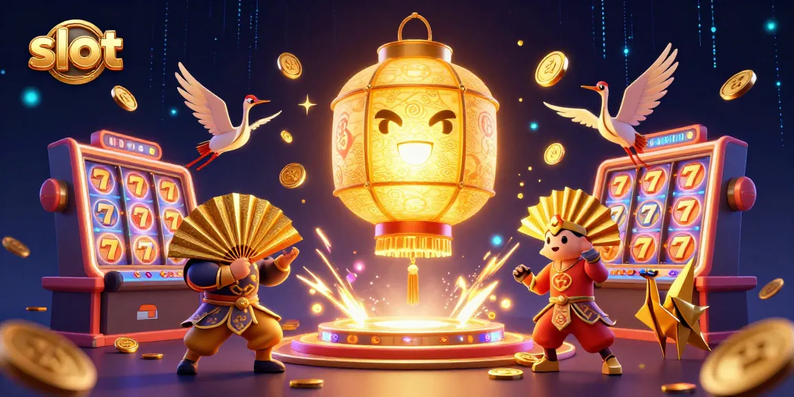 Slot gacor dengan ikon mesin slot dan simbol keberuntungan, menciptakan pengalaman bermain yang menakjubkan.