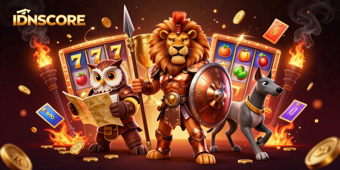 Engage with IDNSCORE's thrilling lotto and slot experience, featuring animated jackpots and rich visuals.