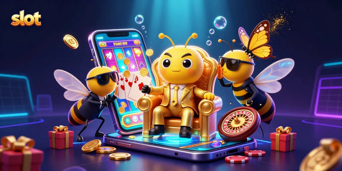 Spin and win with exciting slot action featuring vibrant characters and casino elements.