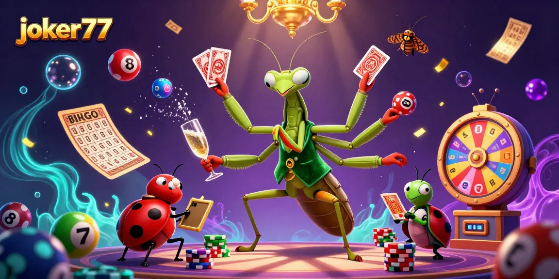 Experience joker77 with dynamic casino action showcasing card dealing and vibrant game elements