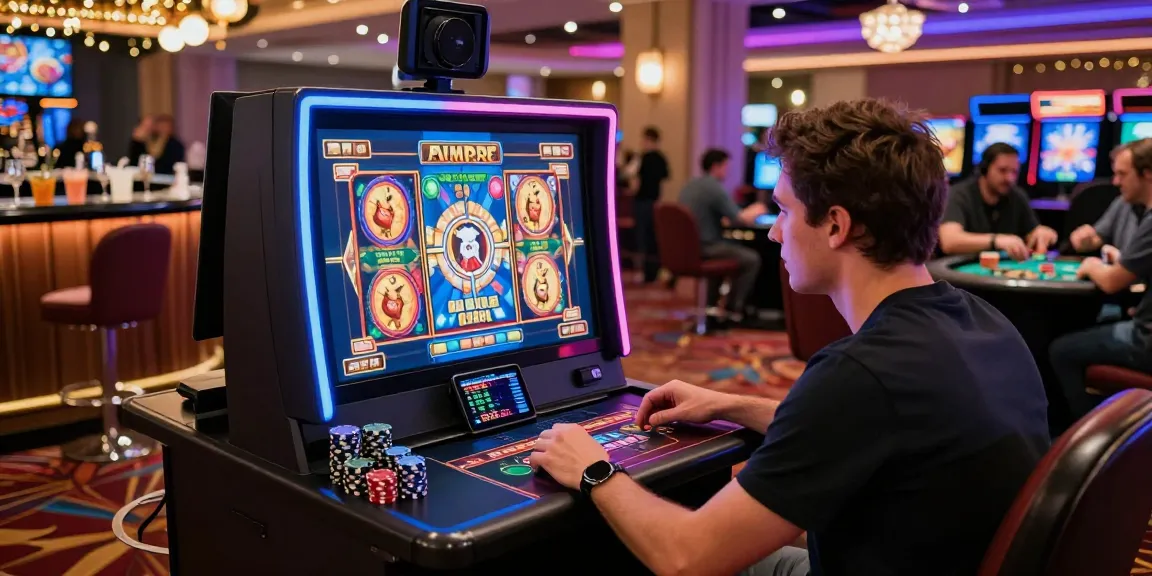 Exciting gaming experience at a European online casino for UK players, showcasing vibrant lights and immersive gameplay at https://equipproject.eu.