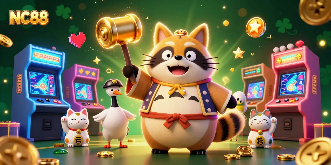 Experience the excitement at NC88 with vibrant 3D characters and engaging gambling elements.