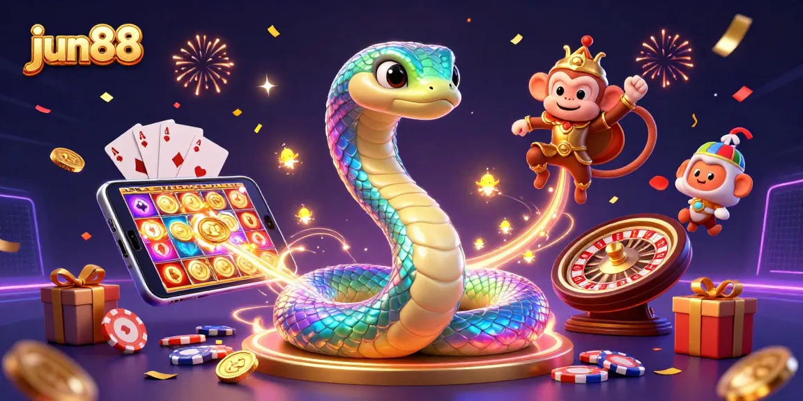 Experience thrilling games at jun88 with vibrant characters and dynamic casino elements.