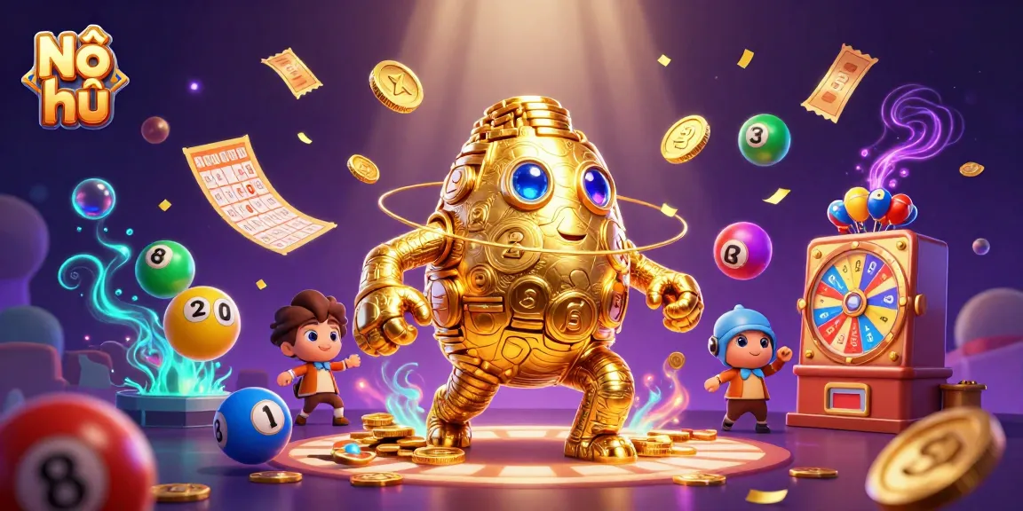 Nổ hũ game illustration showcasing vibrant characters and stunning casino elements for engaging gameplay.