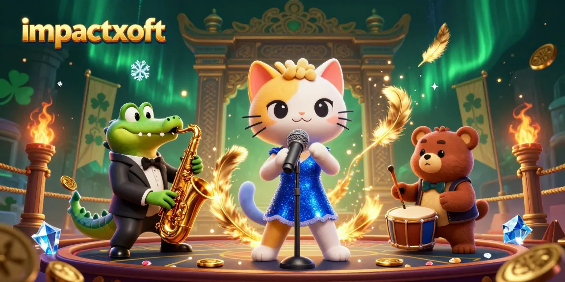 Engage in thrilling gameplay at impactxoft with vibrant casino characters and dynamic elements.