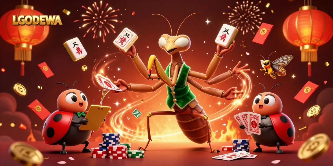 Experience exciting games like LGODEWA with vibrant visuals, lively characters, and dynamic casino elements.