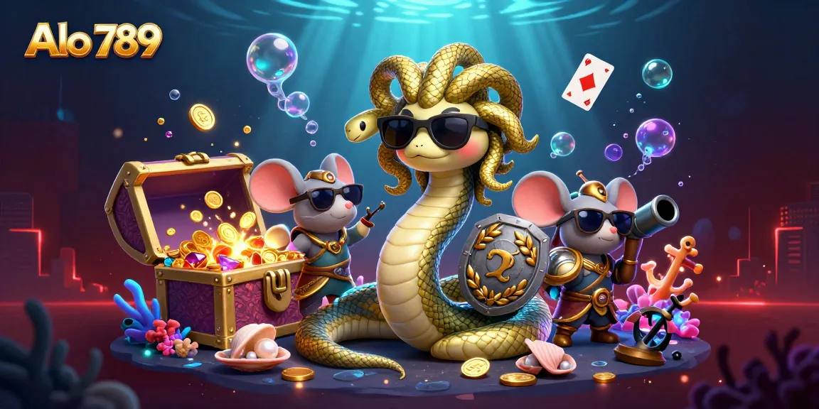 Experience thrilling gameplay at Alo 789 with vibrant elements and engaging characters in a colorful casino scene.