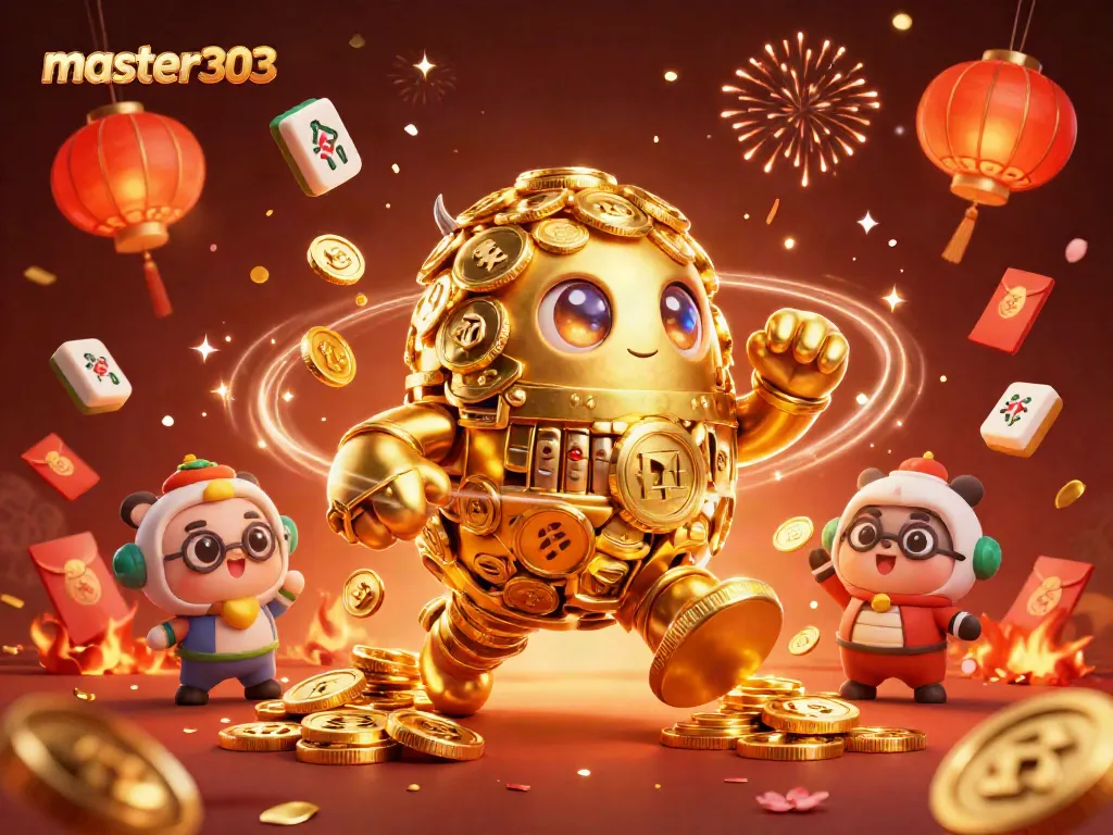 Master303 menghadirkan golem emas dalam aksi slot permainan yang menyenangkan dan menarik.