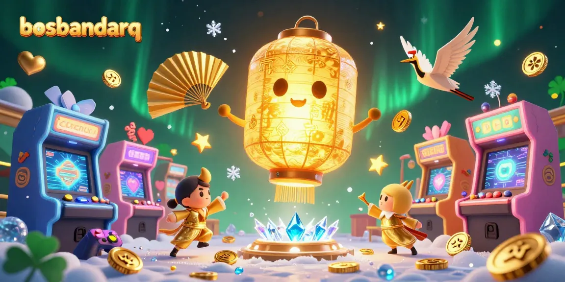 Experience a vibrant game night with bosbandarq’s unique golden lantern spirit and arcade excitement.