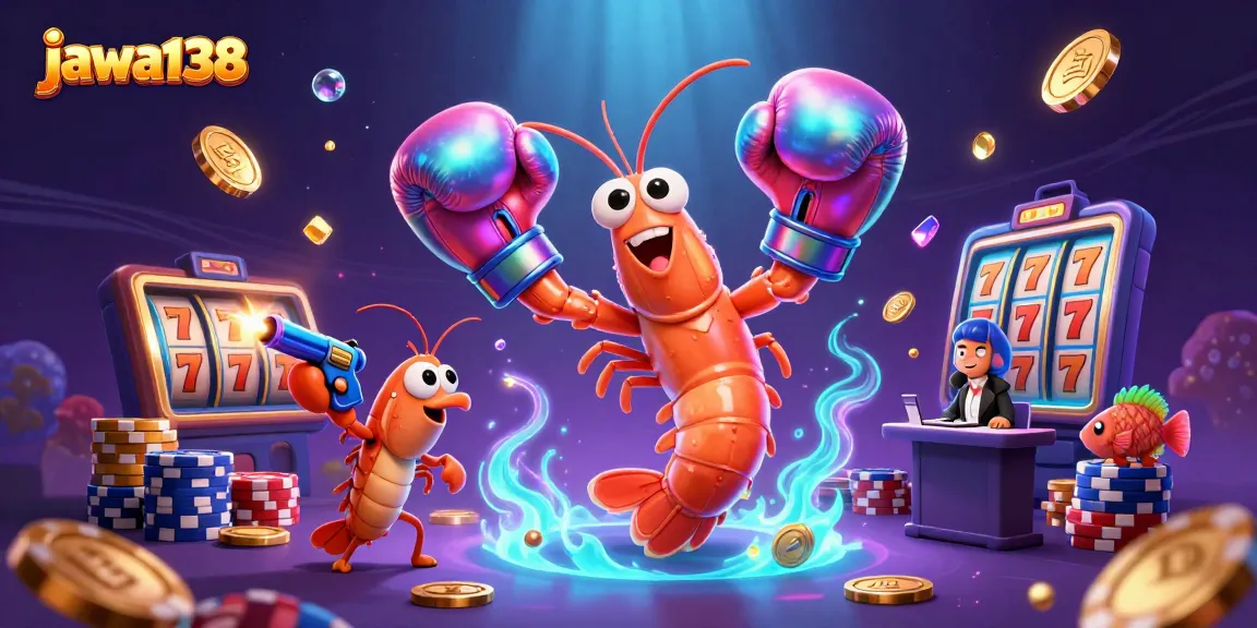 Menangkan jackpot di Jawa138 dengan mesin slot yang berkilauan dan karakter laut yang menghibur.