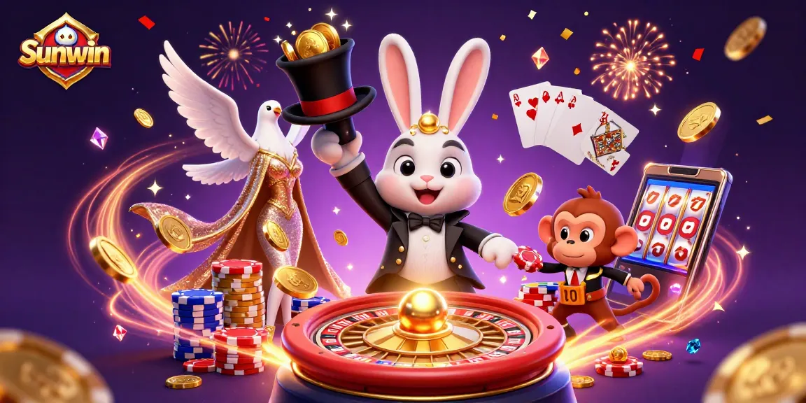 Sunwin offers thrilling casino experiences with exciting games and vibrant graphics.