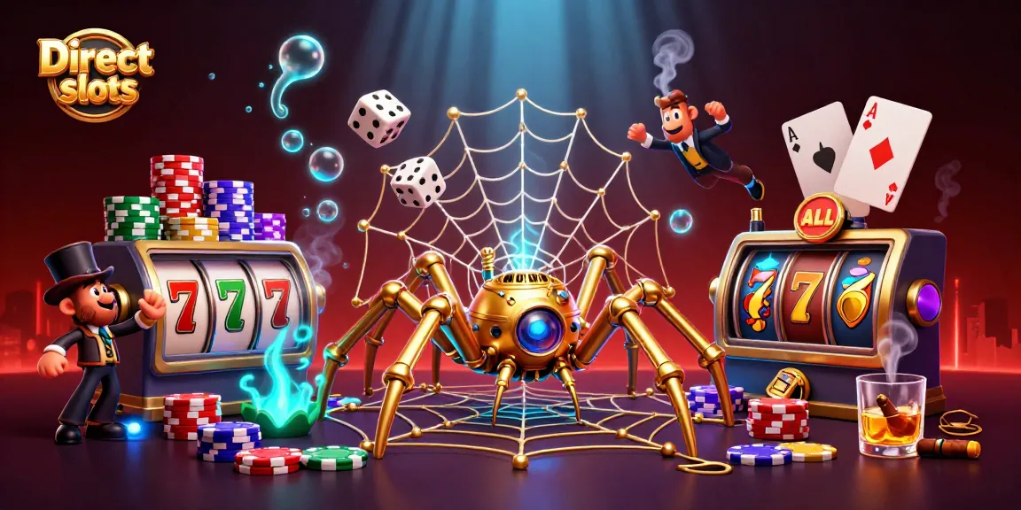 Experience thrilling Direct web slots with a vibrant steampunk scene full of action and captivating elements.