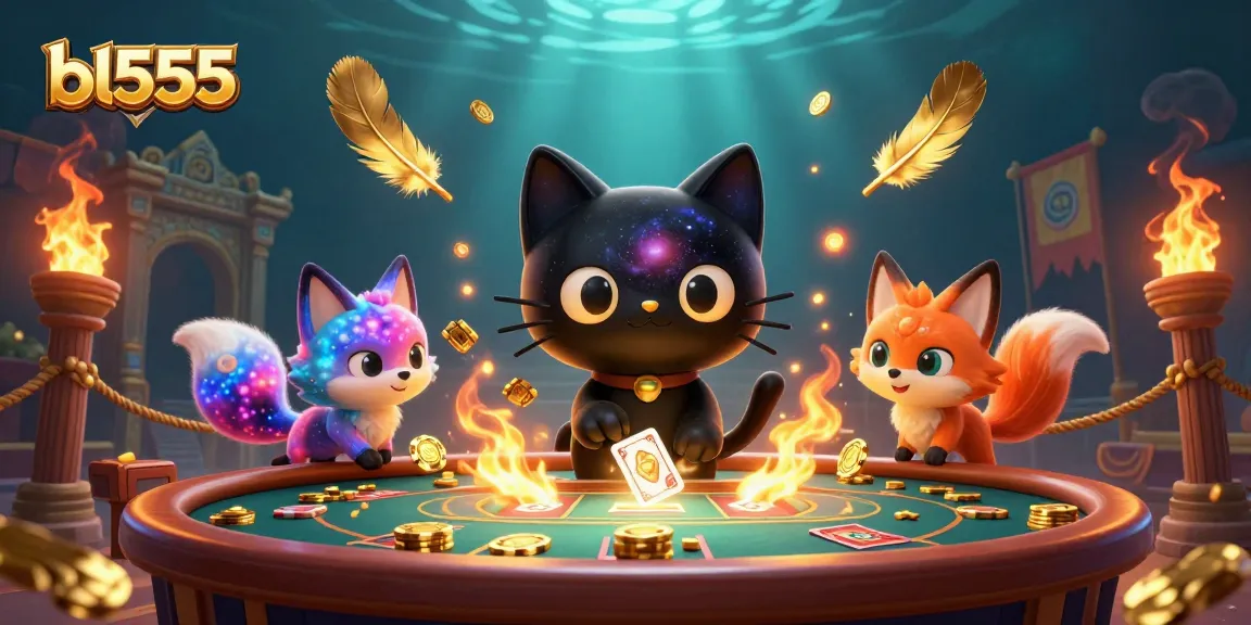 Experience exhilarating gameplay at bl555 with a cosmic casino scene full of action and vibrant visuals.