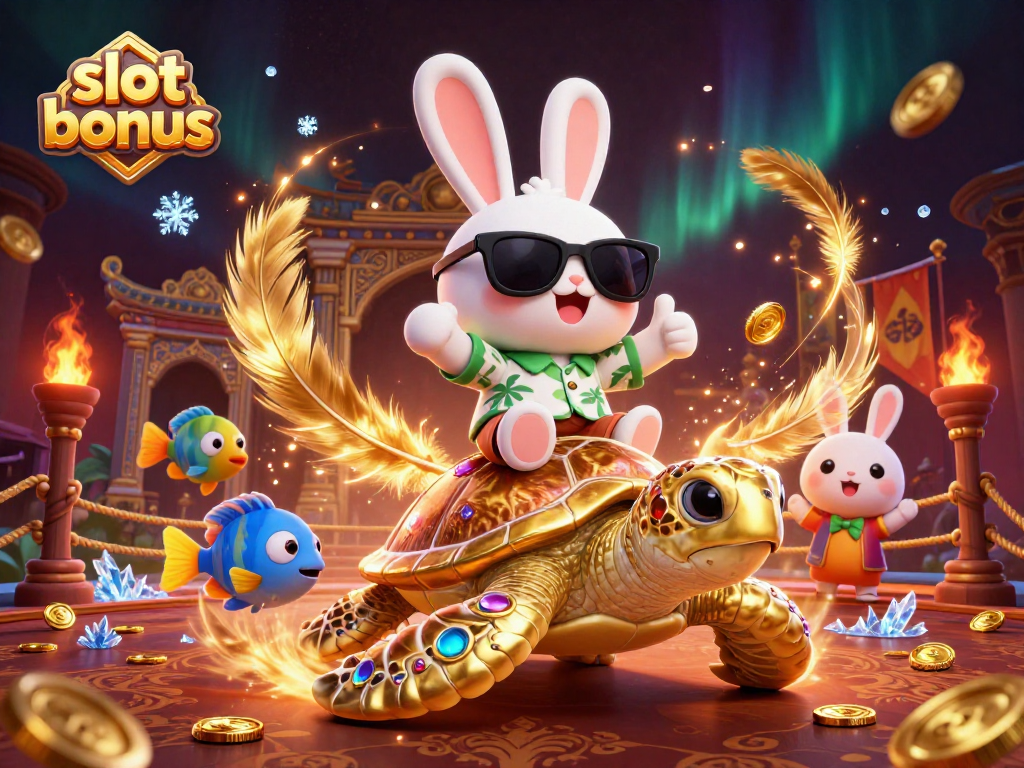 Spin the reels and grab a slot bonus with our vibrant casino adventure illustration.