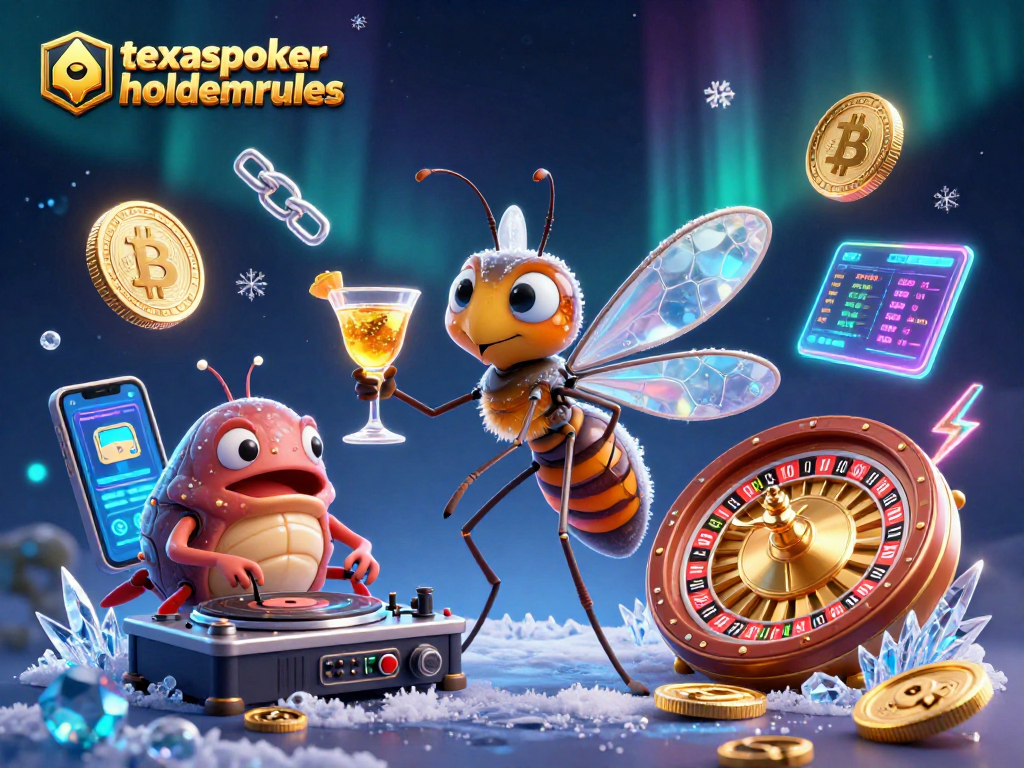Engage in the excitement of texaspokerholdemrules with mesmerizing casino characters in a vibrant scene.