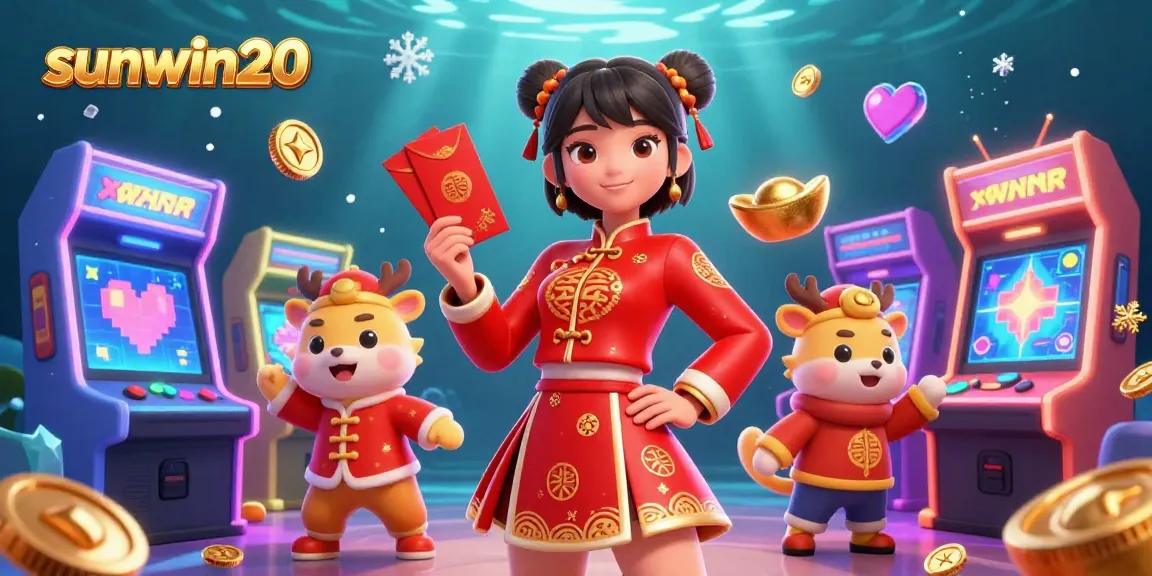 Experience vibrant gameplay at sunwin20 with stunning graphics and captivating characters in a festive casino atmosphere.
