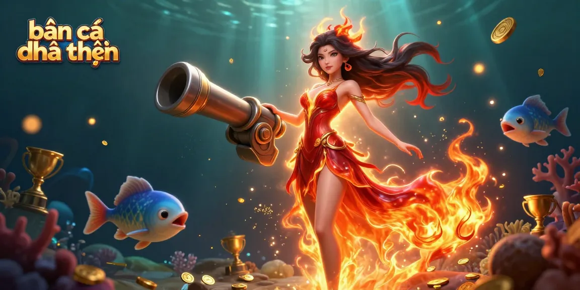 Engage in bắn cá đổi thưởng with dynamic sea creatures and underwater elements for thrilling gameplay.