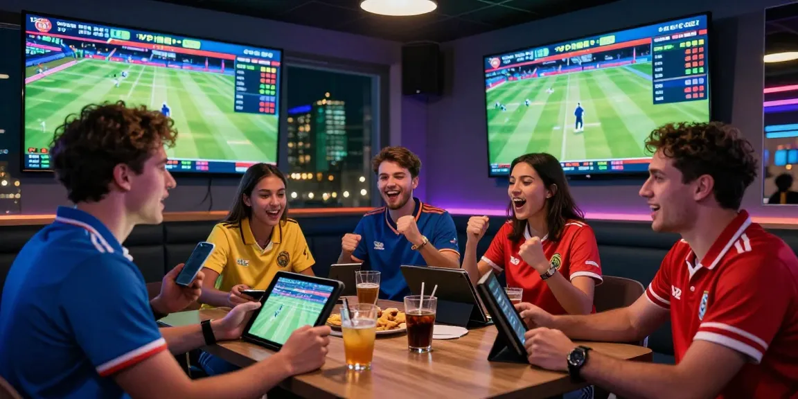 Enjoy the excitement of Velki Live sports betting with friends in a lively lounge atmosphere.