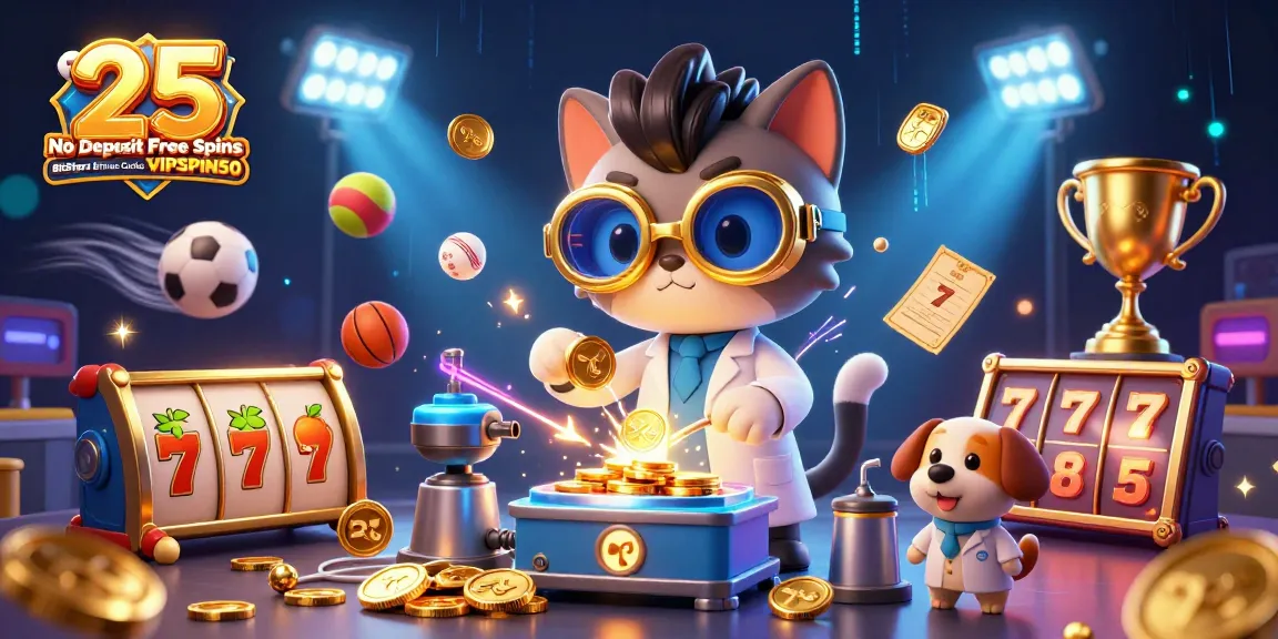 Experience excitement with 25 No Deposit Free Spins BitStarz Bonus Code: VIPSPIN50 featuring vibrant 3D casino action.