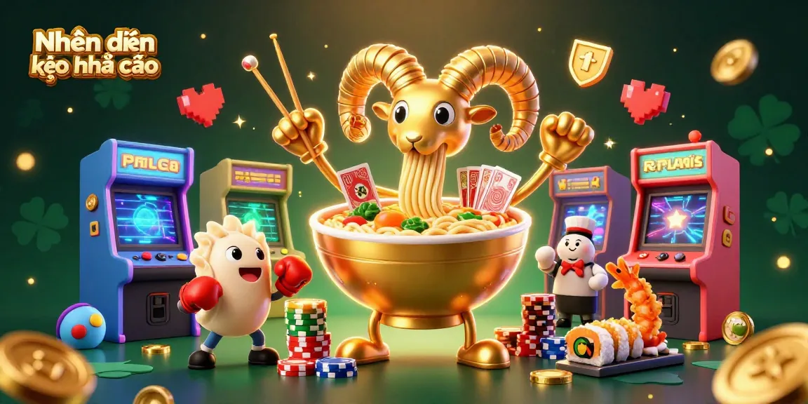 Engage in Nhận định kèo nhà cái with this vibrant 3D illustration featuring a cartoon casino scene.