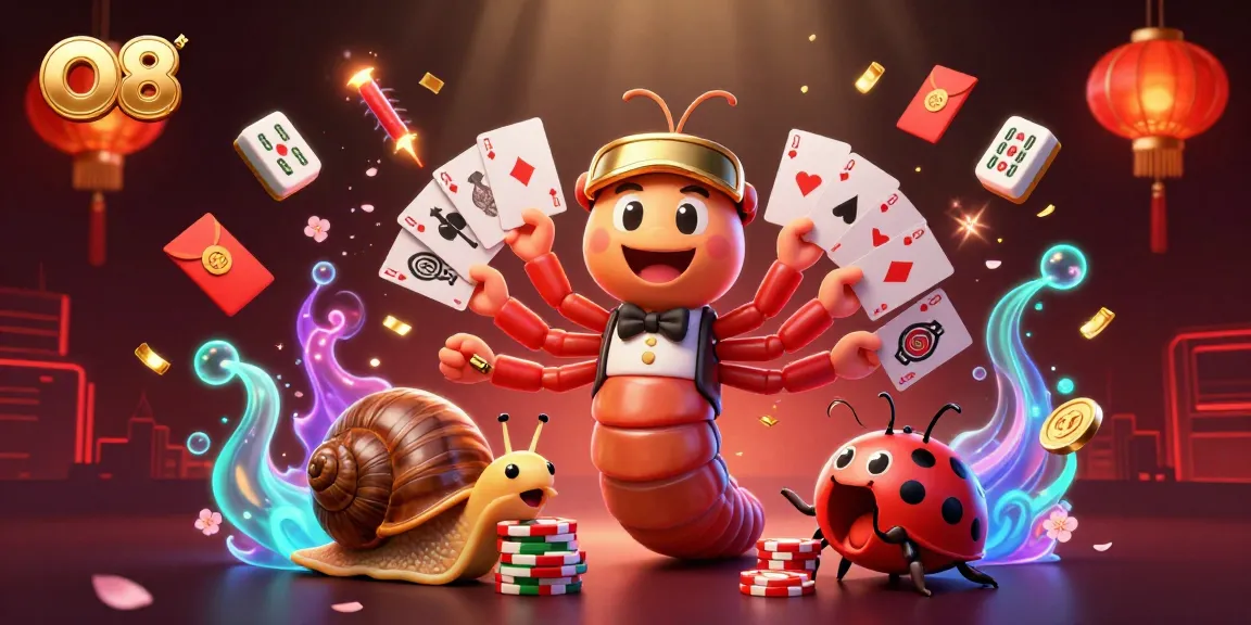 O8 invites players to engage in exciting casino action with vibrant characters and captivating game elements.