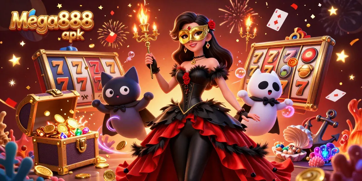Engage with the thrilling mega888 apk experience filled with jackpots, slot reels, and exciting casino elements.