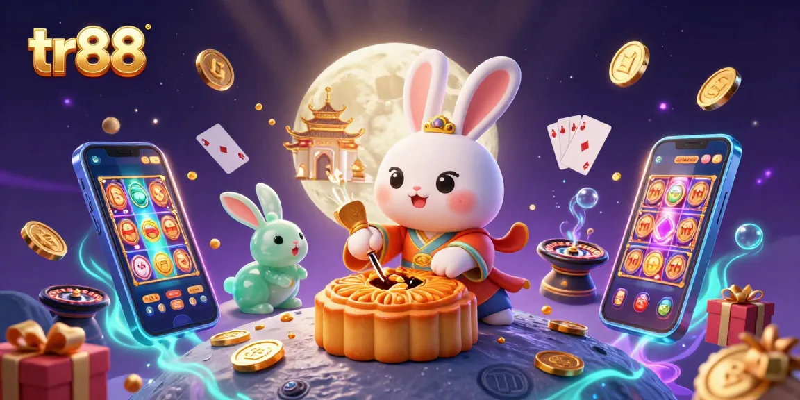 Win big with tr88 by immersing in a vibrant casino world of golden mooncakes and poker chips.