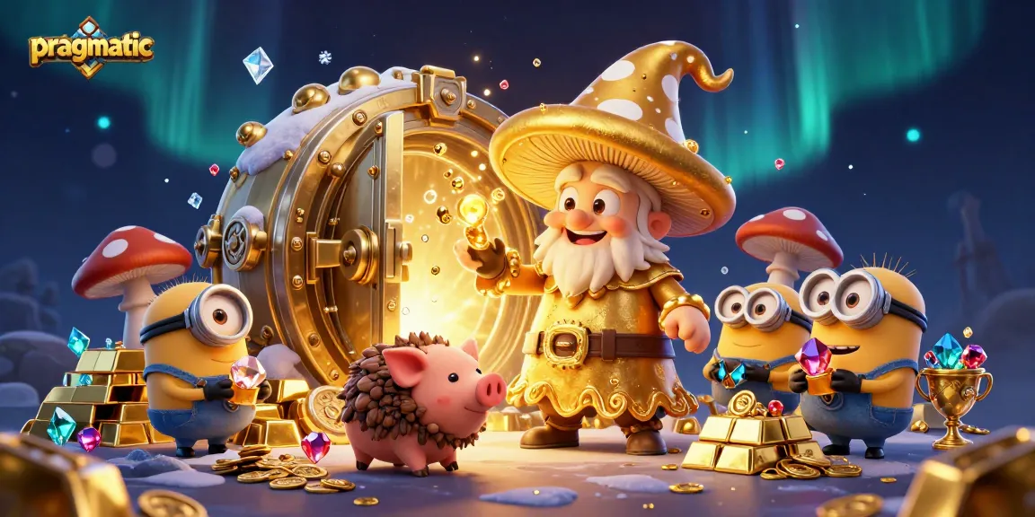 Engage with pragmatic online slots, featuring exciting scenes of magic and treasure.