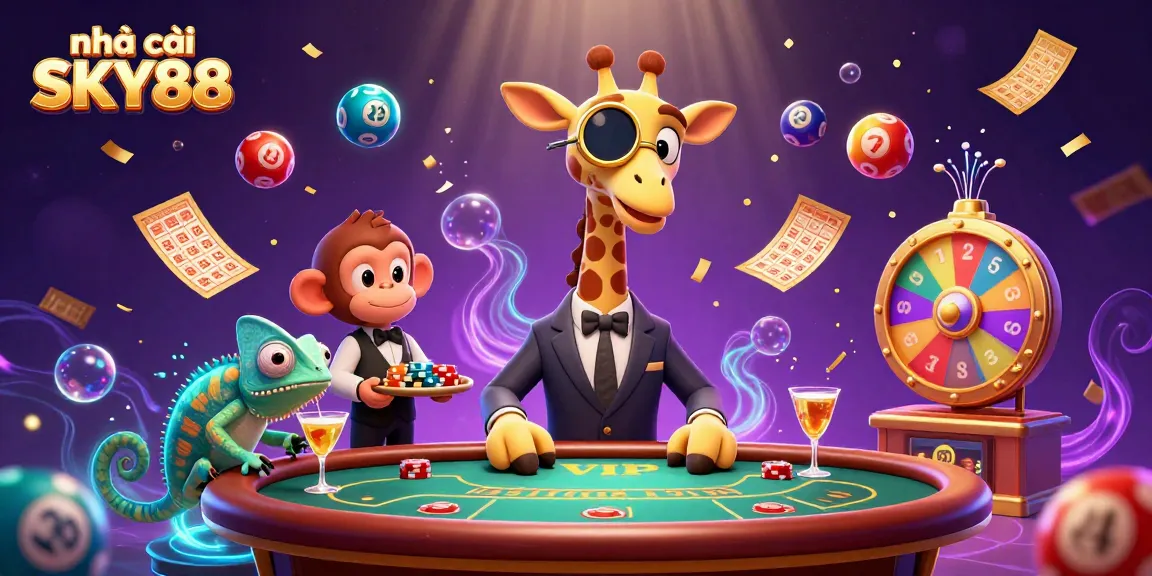 Engage with the thrilling experience at nhà cái SKY88 with dynamic games and vibrant casino elements.