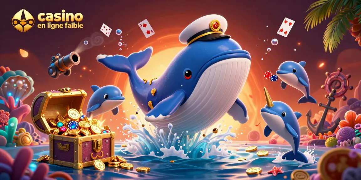 Vivez des moments passionnants au casino en ligne fiable avec des dauphins colorés et une mer remplie de trésors.