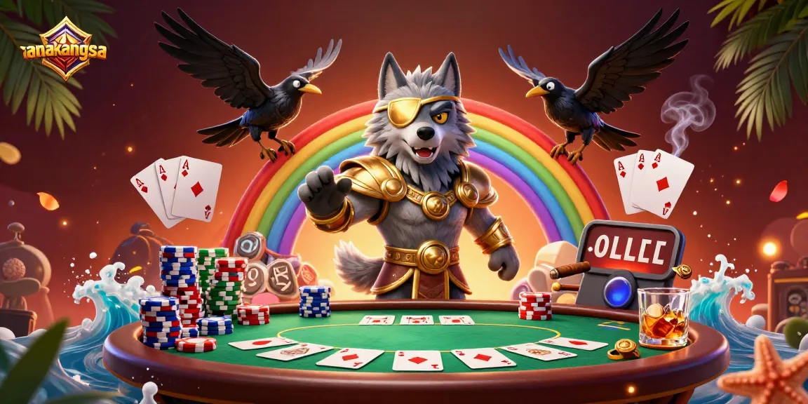 Play exciting card games at anakangsa with vibrant graphics and immersive casino atmosphere.