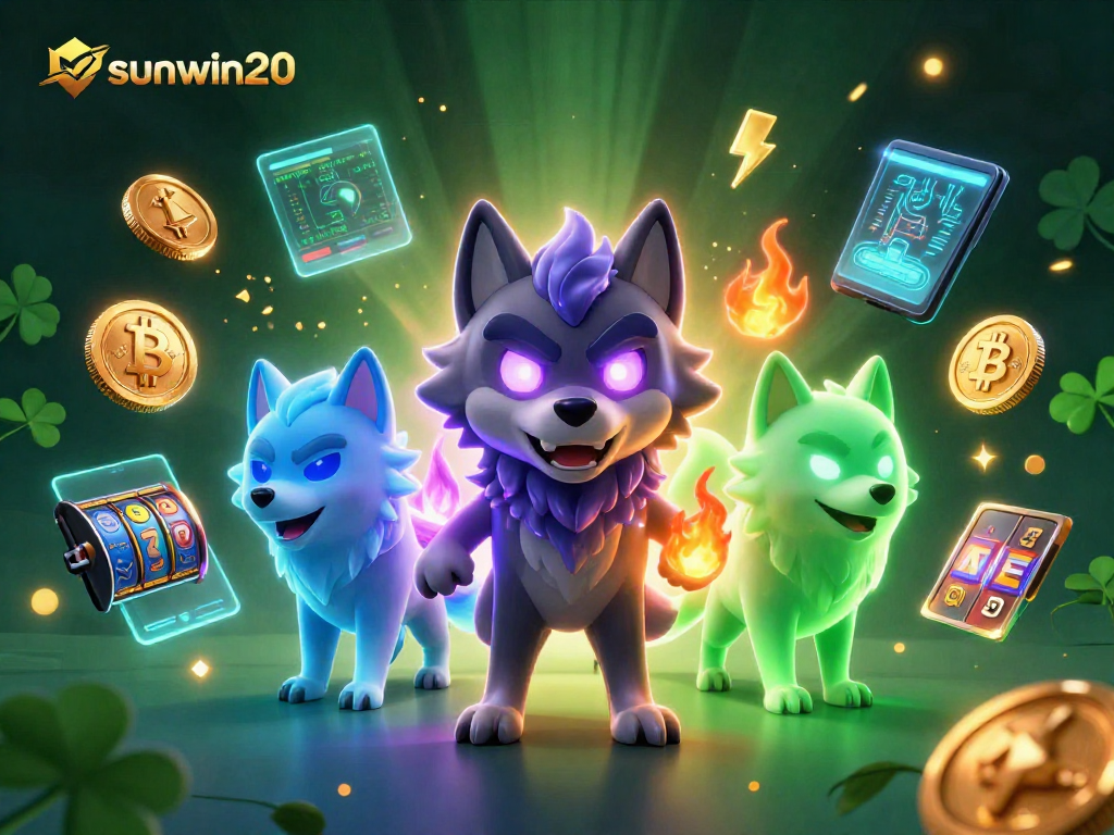 Win big with sunwin20 while exploring thrilling slots in a vibrant 3D casino.