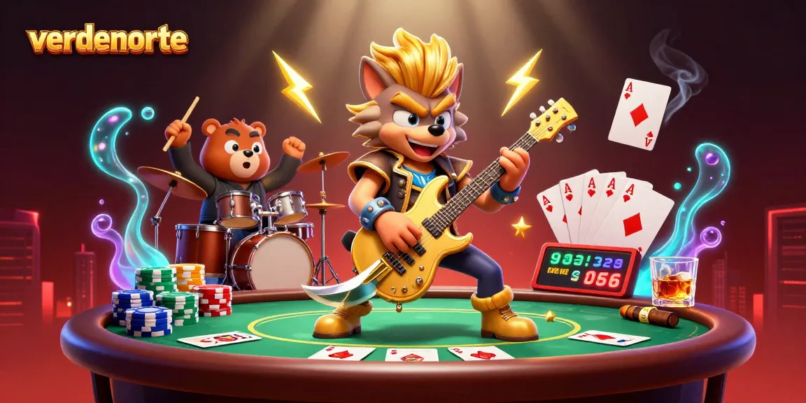 Experience thrilling gameplay at verdenorte with vibrant poker tables and lively casino elements.