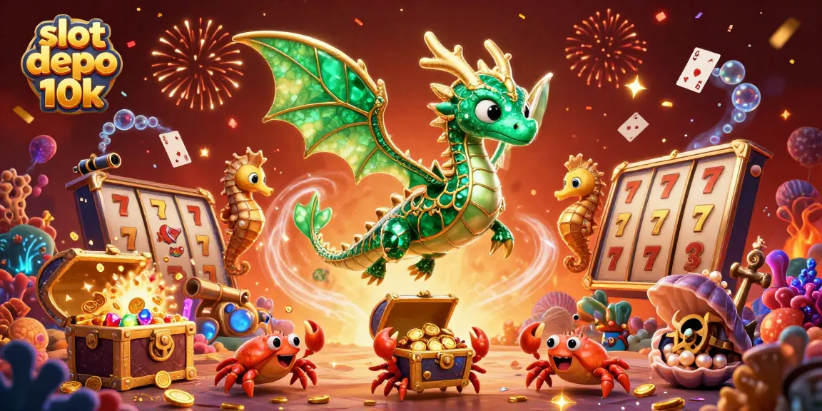 Experience big wins with slot depo 10k featuring dynamic sea creatures and treasure, perfect for casino enthusiasts.