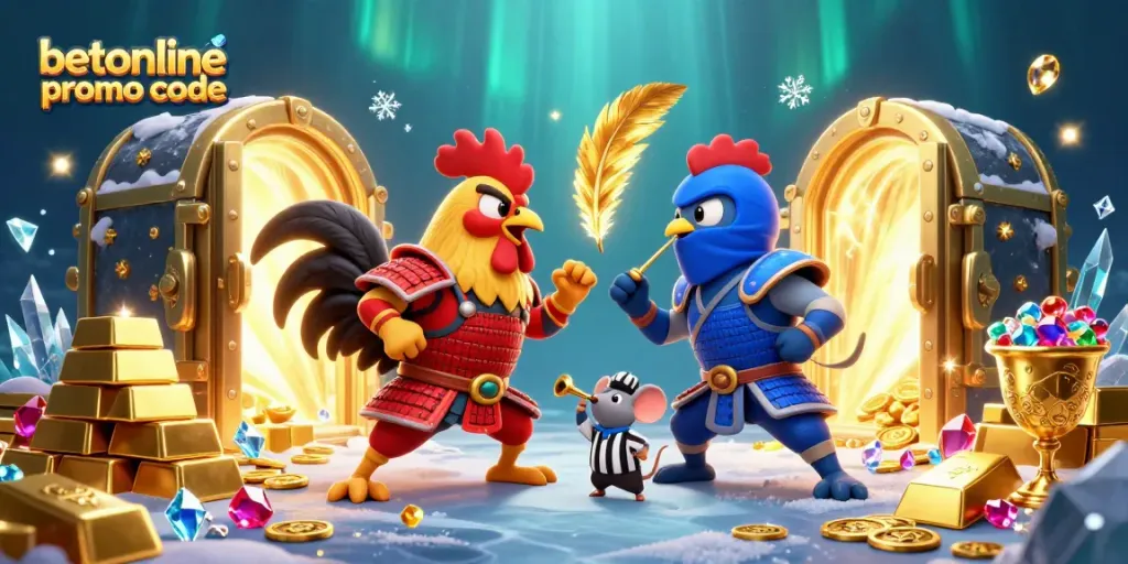 Claim your BetOnline promo code for exciting casino bonuses with thrilling characters and rich treasures.