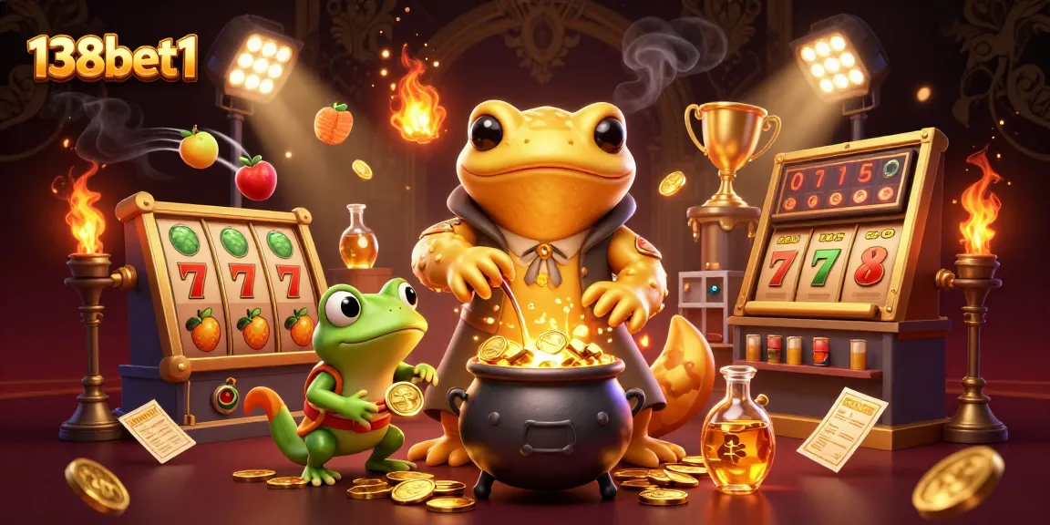 Engage in exhilarating gameplay with 138bet1's golden treasures and vibrant slot reels.