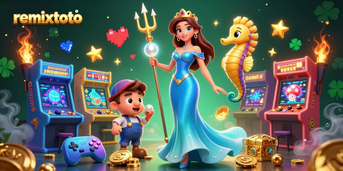 Join remixtoto for thrilling online lottery adventures filled with vibrant game elements.
