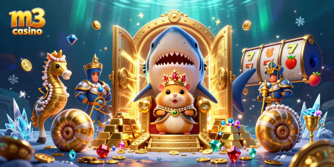 Experience thrilling m3 casino action with a golden hamster king and vivid casino treasures.