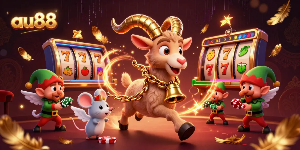 Engage with au88 in a vibrant holiday-horror casino filled with exciting slot elements and lively characters.