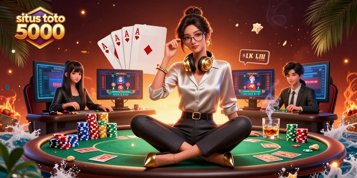 Experience the excitement of situs toto 5000 with vibrant gaming elements and dynamic characters.