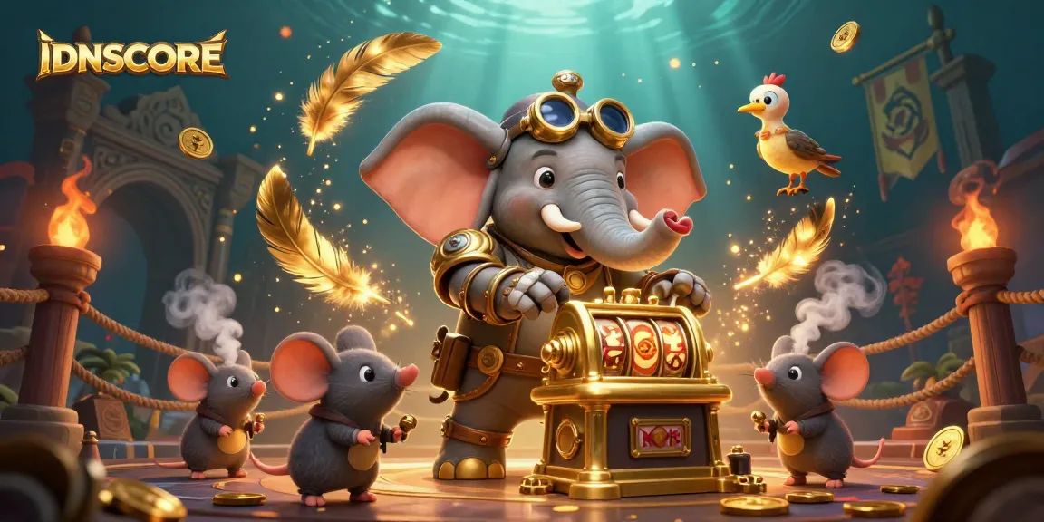 Win big at IDNSCORE with thrilling gaming experiences featuring elaborate slot machines and captivating characters.